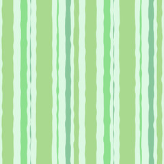 Green striped watercolor background seamless
