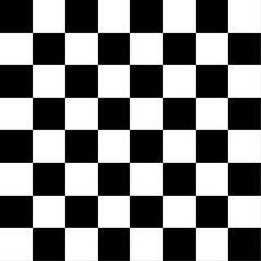 Doodle Chess seamless pattern background - Vector