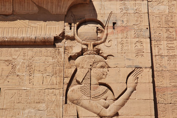 Egypt Assuan temple Ishida