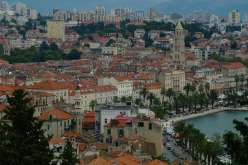 View over Split