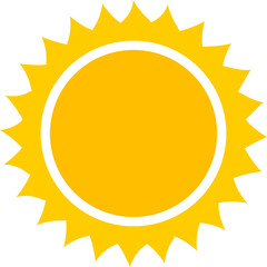 Sun icon.