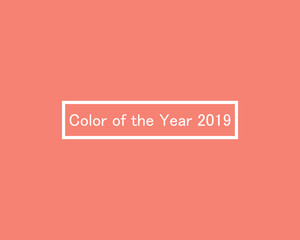 Color of the Year 2019. Pantone.