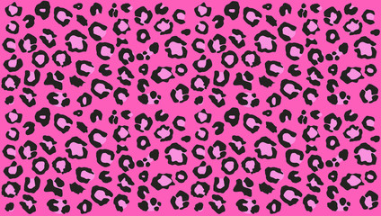 背景画像　レオパード柄