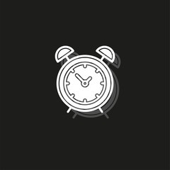 Simple Clock Vector Icon