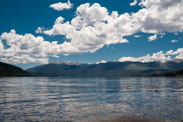 clouds over the lake bluesky daylight travel tourism discover adventure explorer seascape view reflection coast