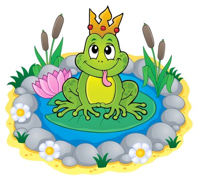 Frog with crown theme image 3