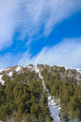 view of mountains