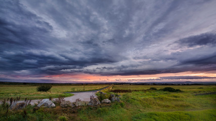 Clouds over the Somerset