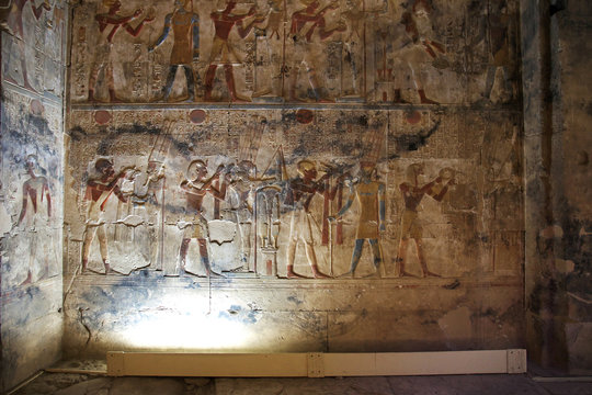 Egypt Abidos temple Pharaoh