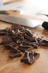 きざんだチョコレート