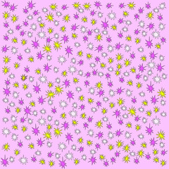 colorful stars background