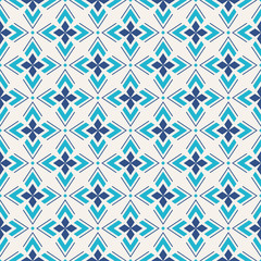 Abstract geometric seamless pattern. Regularly repeating ethnic geometric ornament.