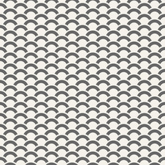 Abstract seamless pattern of bold arcs.