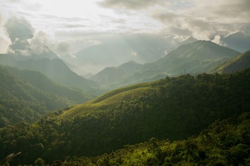 Naklejka premium Vietnam landscape