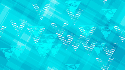 Grunge Geometric Seamless Pattern. Sporty Fashion Pattern. Dark and Llight Triangles, Points, Lines. Element of an Unusual Background, Packaging, Textiles, Wallpaper.