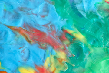 Fototapeta na wymiar Colorful abstract plasticine texture