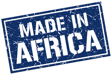 made in Africa stamp