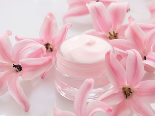 beauty product, fresh as spring flower concept