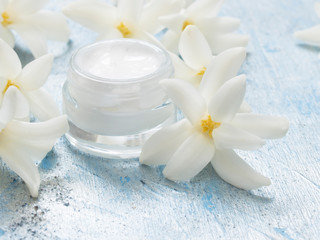 beauty product, fresh as spring flower concept
