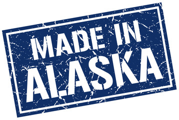 Fototapeta premium made in Alaska stamp