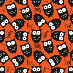 Halloween seamless pattern.