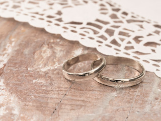 gold wedding rings, love concept