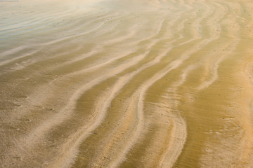 Patterns of sand by the sea.4