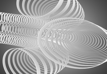 abstract swirl background. 3d illustration