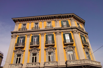 old building in the town of naples
