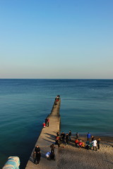 fishing boat on the beach