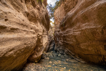 Avakas gorge canyon, Cyprus.  