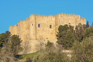 Fototapeta na wymiar Miglionico (Matera) - Castello del Malconsiglio