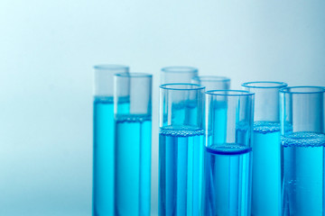 science laboratory test tubes , laboratory equipment