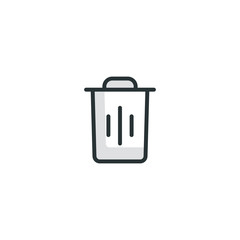 TRASHCAN BASIC ICON