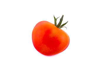 tomato on white background