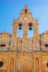 Bell tower of old monastery.