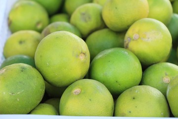 Fresh lemon for cooking at street food