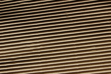 Abstract Gray Stripes Texture Background. Cropped Shot Of Paper Background. Brown Craft Paper Texture.