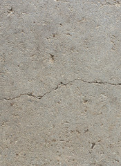The gray concrete surface