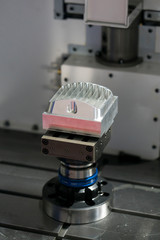 CNC machining center cutting mold