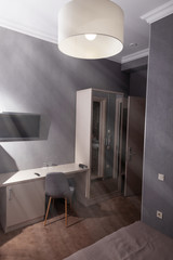 Comfort bedroom in luxury style  interior the morning