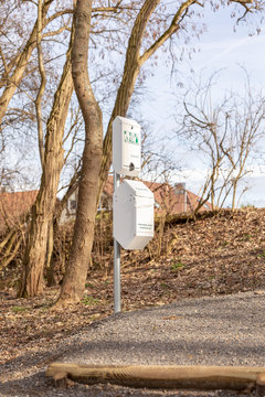 Automat f&uuml;r Hundekotbeutel
