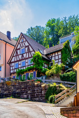 Beautyful Half-Timbered House in the City of Calw, Black Forest