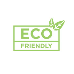 Eco friendly. Healthy food and healthy life vector icon.