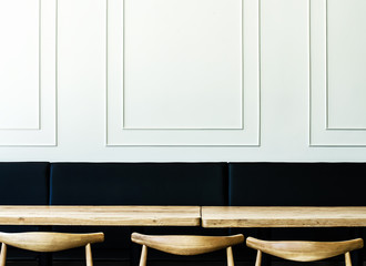 meeting table on conference room