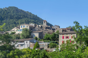 Fototapeta na wymiar historic village in Southern France