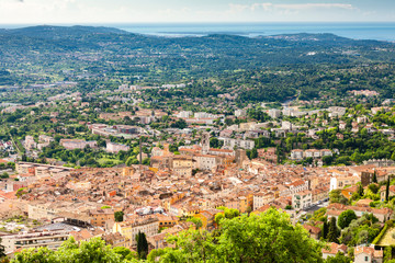 Fototapeta na wymiar old town Grasse, Provence, France