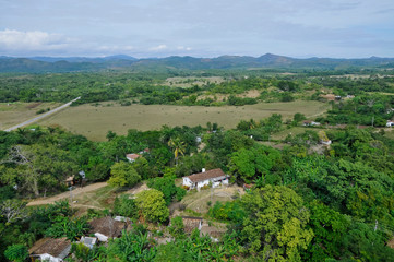 Fototapeta na wymiar Plantage Manaca Iznaga, Trinidad, Valle de los Ingenios, Kuba