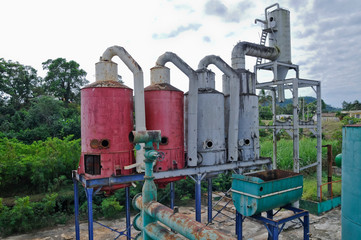 Fototapeta na wymiar Zuckerrohrfabrik, Trinidad, Valle de los Ingenios, Kuba
