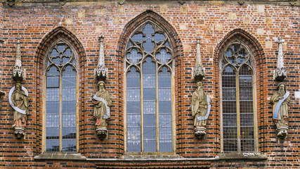 Obraz premium Bremen Window City hall(c) Alexander Reichel